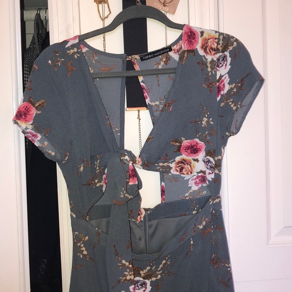 Naked Wardrobe Summer Slit Dress - Picture 1 of 6